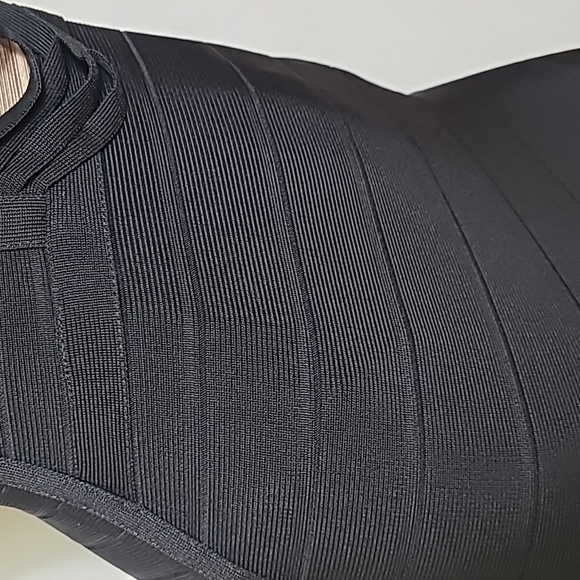 Herve Leger Stunning Long Mermaid Gown Bandage Lora model XS - Picture 5 of 16